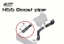 FTP BMW E8X E9X E-N55 Boost pipe ( turob to intercooler charge pipe TIC )