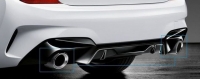 Карбоновые насадки M Performance для BMW G20 3-серия 18302464500