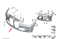 Бампер передній m3 m4 g80 g82 g82 g83