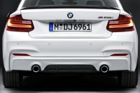 Задний диффузор M Performance для BMW M235i F22 51192343355