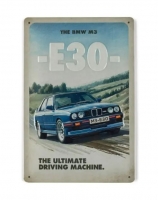 Металевий знак BMW E30